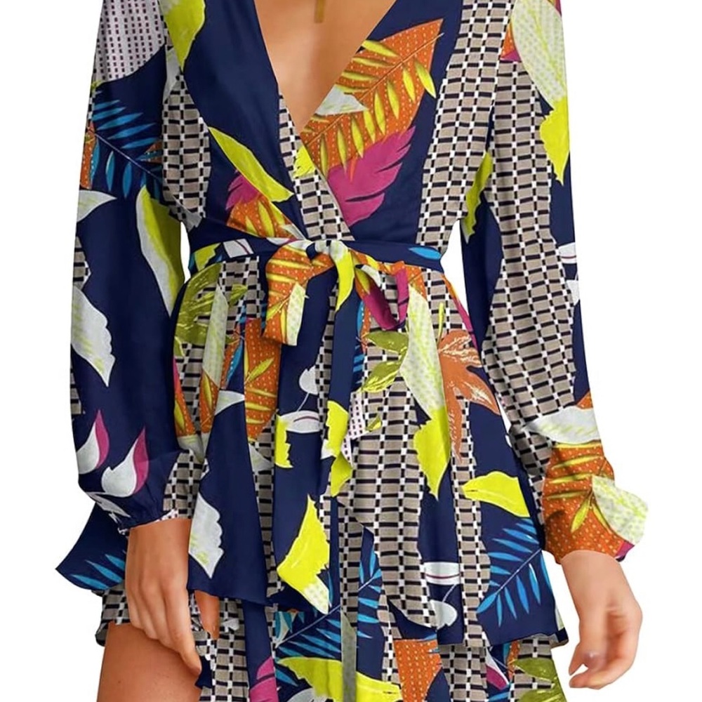 V Neck Dress